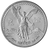 Mexico Libertad 1/2 Oz 1991