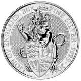 The Queen's Beasts The Lion 2 Oz 2016