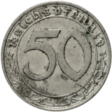 50 Reichspfennig 1939 A