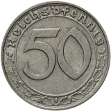 50 Reichspfennig 1938 B