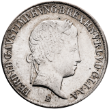 20 Krejcar 1843 B - Ferdinand V.