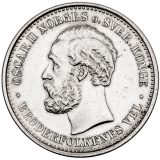 1 Krone 1893 - Oscar II.