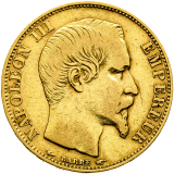 20 Frank 1854 Napoléon III. A
