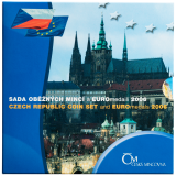 2006 - Sada oběžných mincí ČR - včetně návrhu EURO mincí