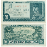 50 korun 1948 - perforovaná -