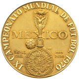 Zlatá medaile Mexiko - 1970 World Cup of Futbol