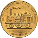 Medaile 1839 - Otevření severní dráhy z Vídně do Brna