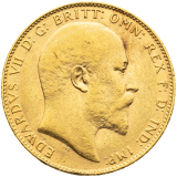 Gold Sovereign 1909 - Edward VII.