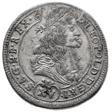 XV Krejcar 1687 - Kremnica - Leopold I.
