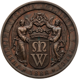 Bronzová medaile - Jubilejní výstava krajinská 1888