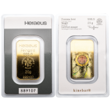 Heraeus Německo 20 gramů Au