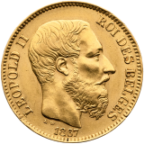 20 Frank 1867 Leopold II.