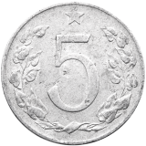 5 haléř 1955
