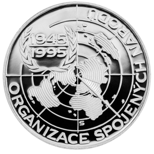 200 Kč - 50. výročí založení OSN 1995
