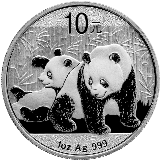Čínská Panda 1 Oz 2010