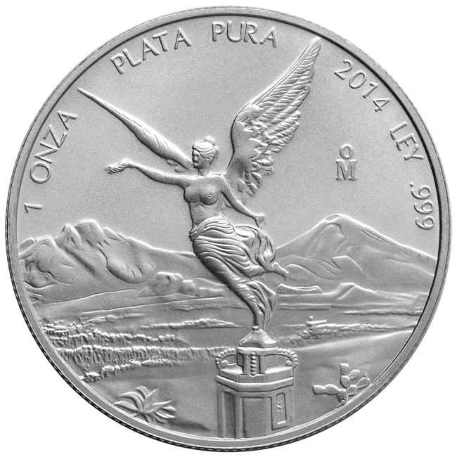 Stříbrná investiční mince Mexico Libertad 1 Oz