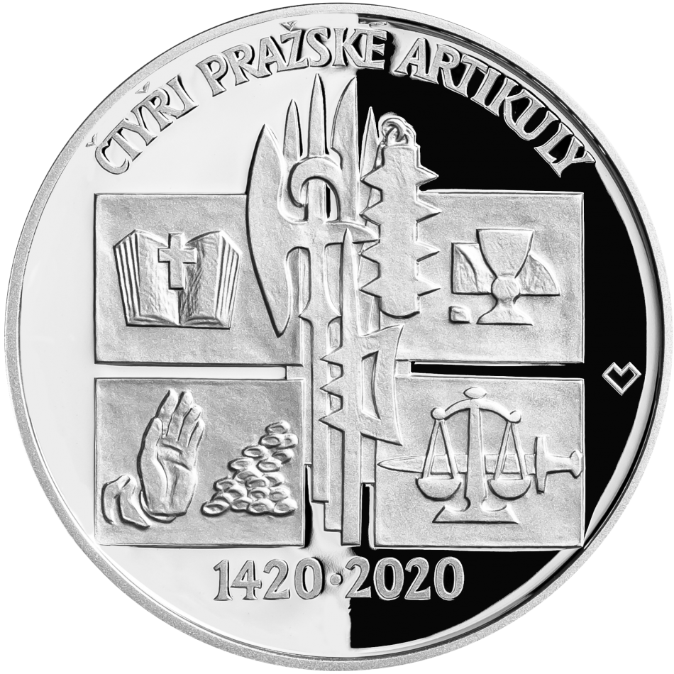 200 Kč - 600. výročí - Vydání Čtyř pražských artikul 2020