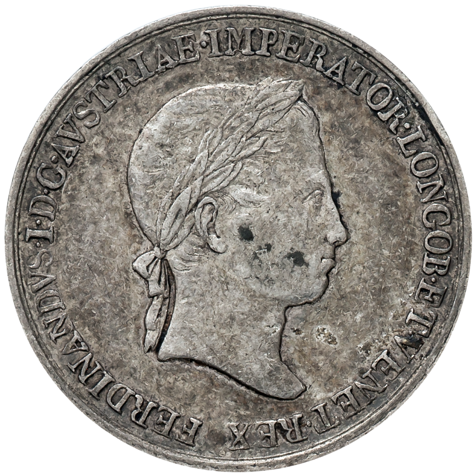 Stříbrný žeton 1838 - Ferdinand V.