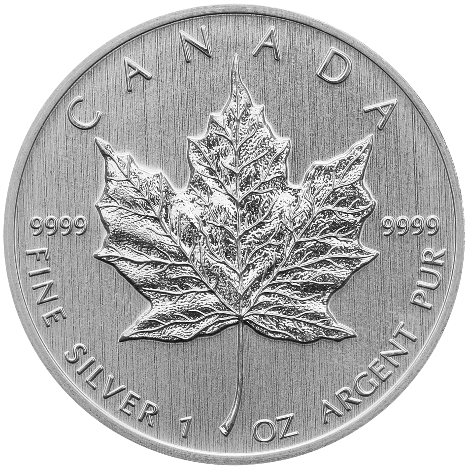 Stříbrná investiční mince Maple Leaf 1 Oz