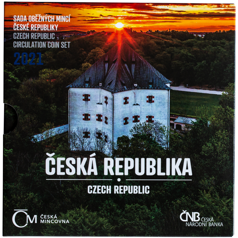 2021 - Sada oběžných mincí Česká republika