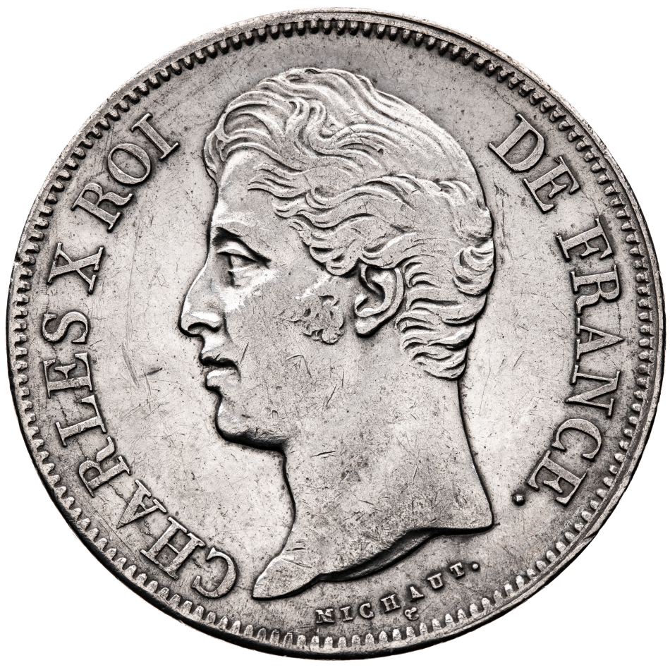 5 francs 1830 Charles X.