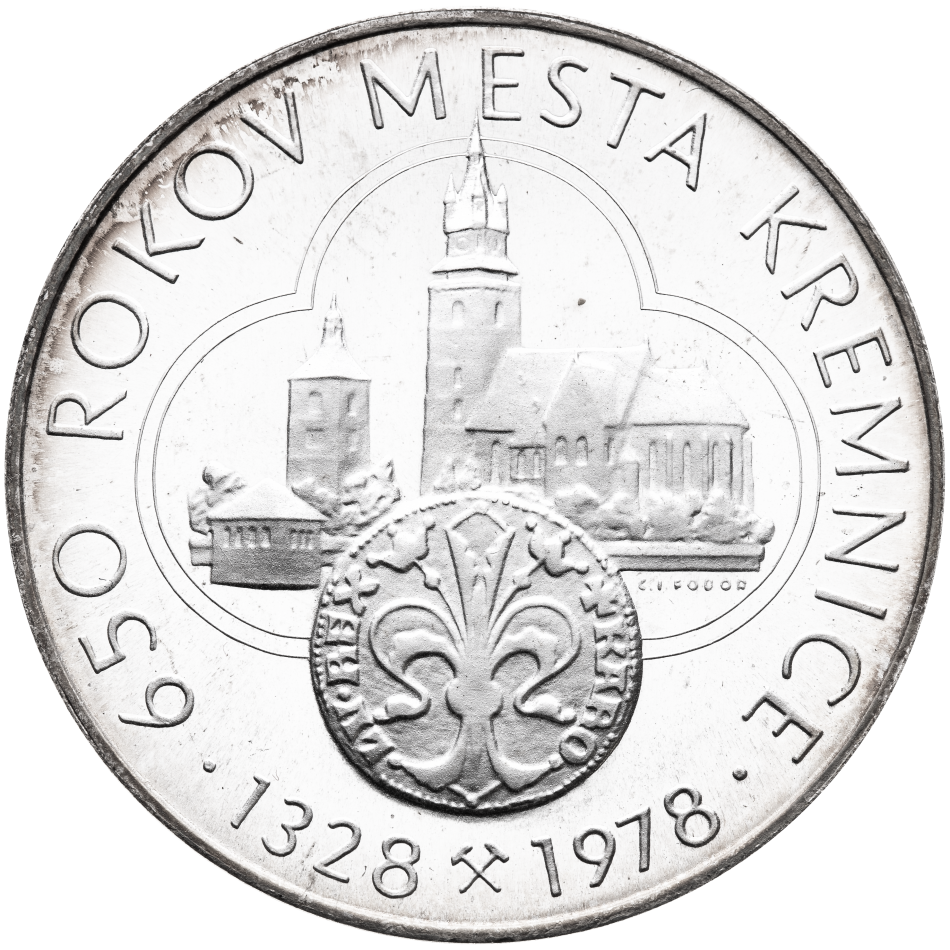 AE Medaile 650 let města Kremnica 1978