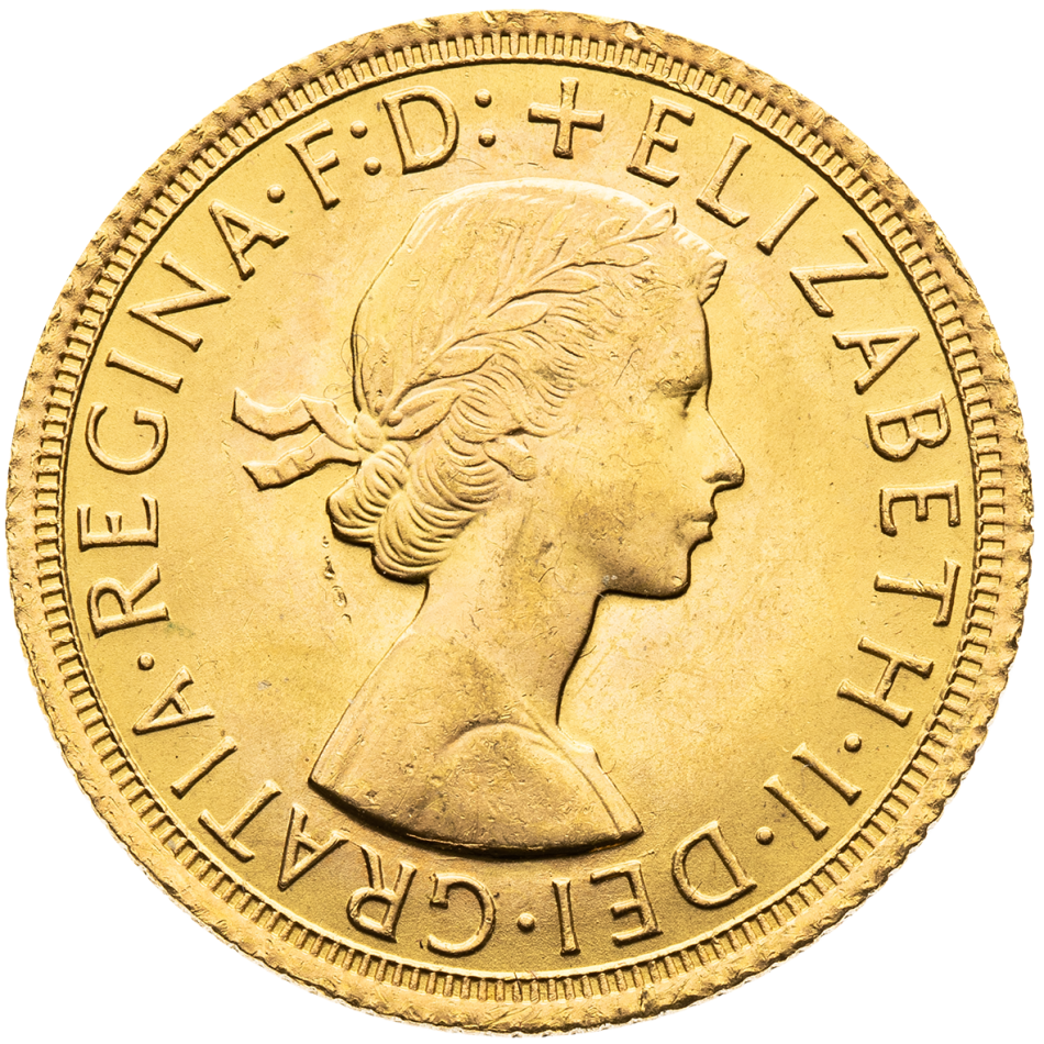Zlatá mince Gold Sovereign 1966 - Elizabeth II.