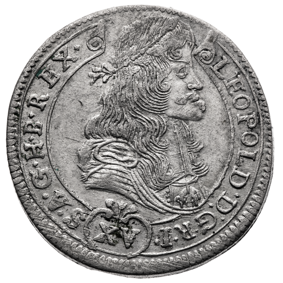 Leopold I., XV Krejcar 1687 - Kremnica