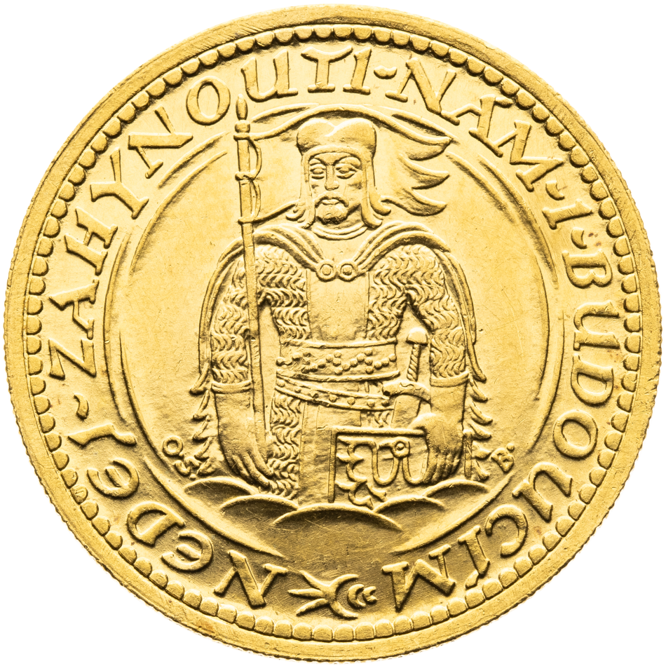 Zlatý Svatováclavský 2 dukát 1930