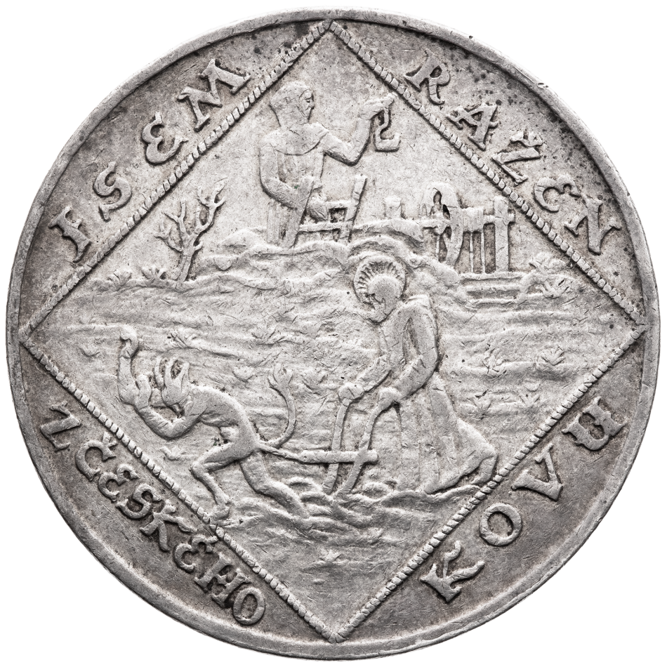 Stříbrná medaile Jsem ražen z českého kovu 1928