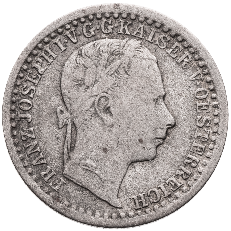 Stříbrná mince 5 krejcar 1859 A – František Josef I.