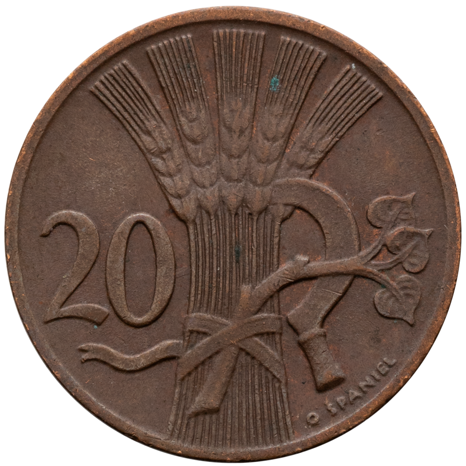 Mince 20 Haléř 1947