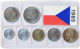 Sada oběžných mincí ČSSR - 1985 -