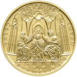 Zlatá mince 5.000 Kč - Hrad Švihov 2019 - běžná kvalita