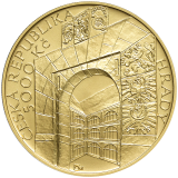 Zlatá mince 5.000 Kč - Hrad Veveří 2019 - běžná kvalita