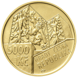 Zlatá mince 5.000 Kč - Buchlov 2020 - běžná kvalita