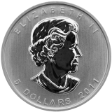 Stříbrná investiční mince Maple Leaf 1 Oz