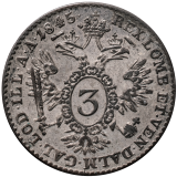 3 Krejcar 1845 A - Ferdinand V.