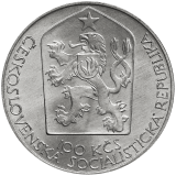 Pamětní stříbrná mince 100 Kčs Sté výročí otevření Národního divadla 1983