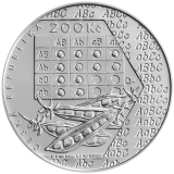 Pamětní stříbrná mince 200 Kč Gregor Mendel 2022 Standard