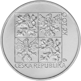 Stříbrná mince 200 Kč - 100. výročí výroby prvního osobního automobilu ve střední Evropě 1997 standard