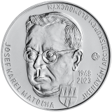 Stříbrná mince 200 Kč 75. výročí jmenování Josefa Karla Matochy arcibiskupem olomouckým 2023 běžná kvalita