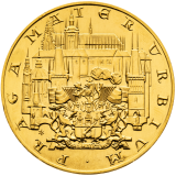 Zlatá mince 10 dukát Karla IV. 1978