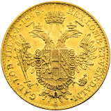 Zlatá mince dukát Ferdinand V. 1848 A