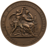 Bronzová medaile - Čestná cena C. K. Ministerstva veřejných prací 1913