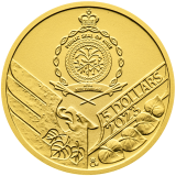 Investiční zlatá mince Český lev 1/10 Oz 2023