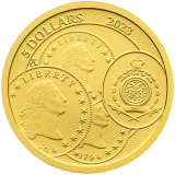 Investiční zlatá mince Tolar - Česká republika 2023