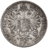 Stříbrná mince Zlatník 1876