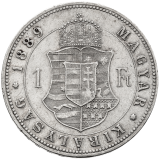 Stříbrná mince Zlatník 1889 KB