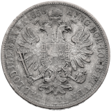 Stříbrná mince Zlatník 1858 V